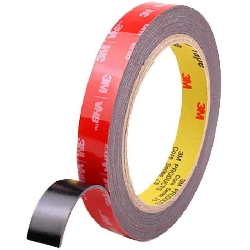 Extra Starkes Doppelseitiges Klebeband, Vhb-montageband. Wasserdicht Und Hitzebeständig, 0,5 Cm, 5 M, 1,1 Mm Dicke