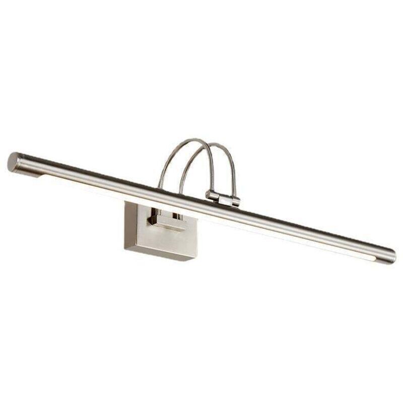 Led 12w Ip44 Spiegel Wandleuchte Badezimmerbeleuchtung Nickel Innenbeleuchtung Mit Schalter. 60cm 3000k Wandlampen Für Bilder