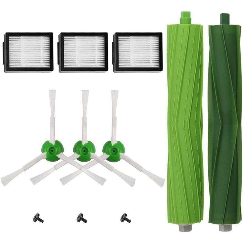 Ersatzteilset Für Roomba Serie I3, I4, I7, E5, E6, E7. Filter, Bürsten Und Rollen