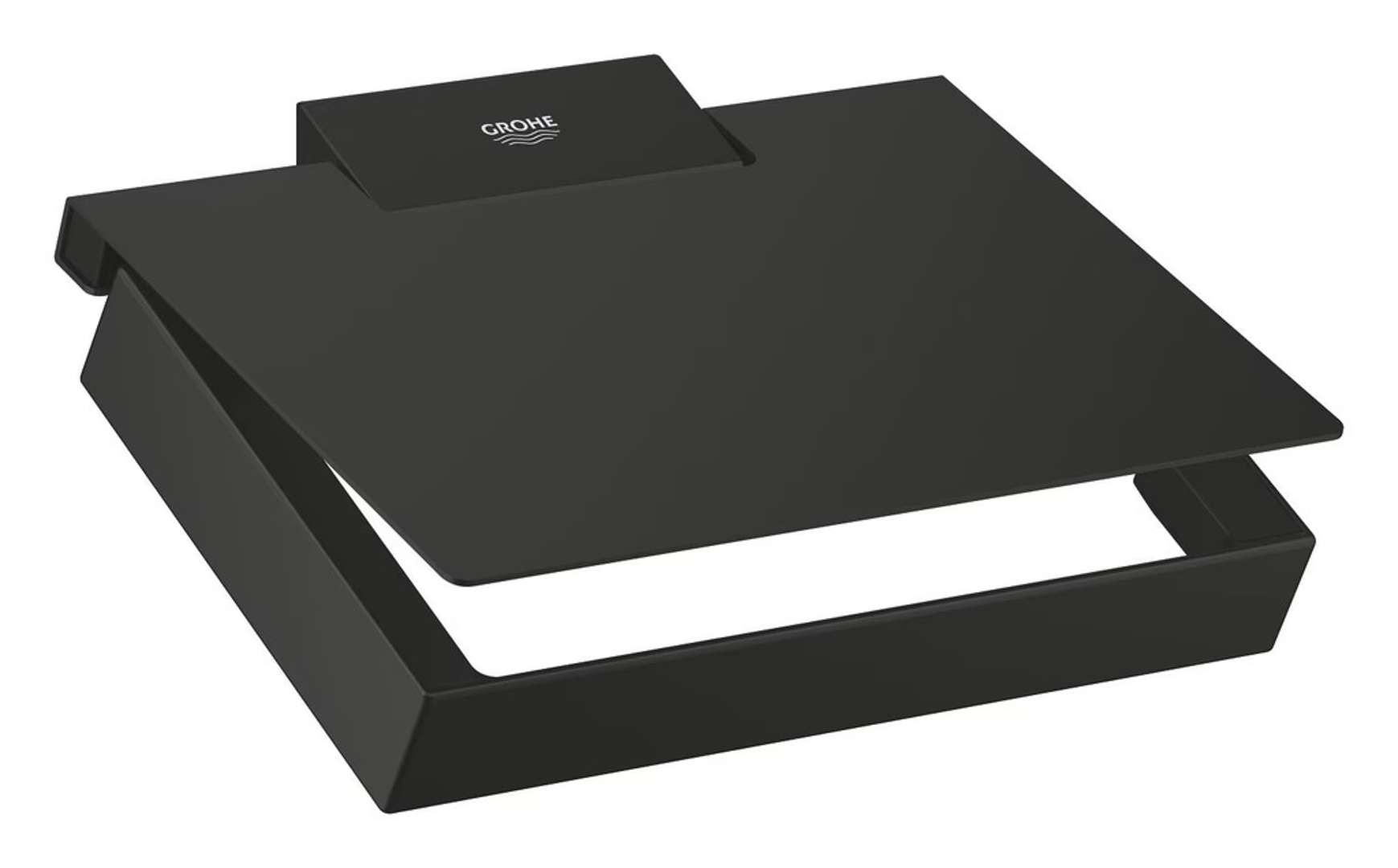 Grohe Selection Cube - Toilettenpapierhalter, Schwarz Matt 407812430