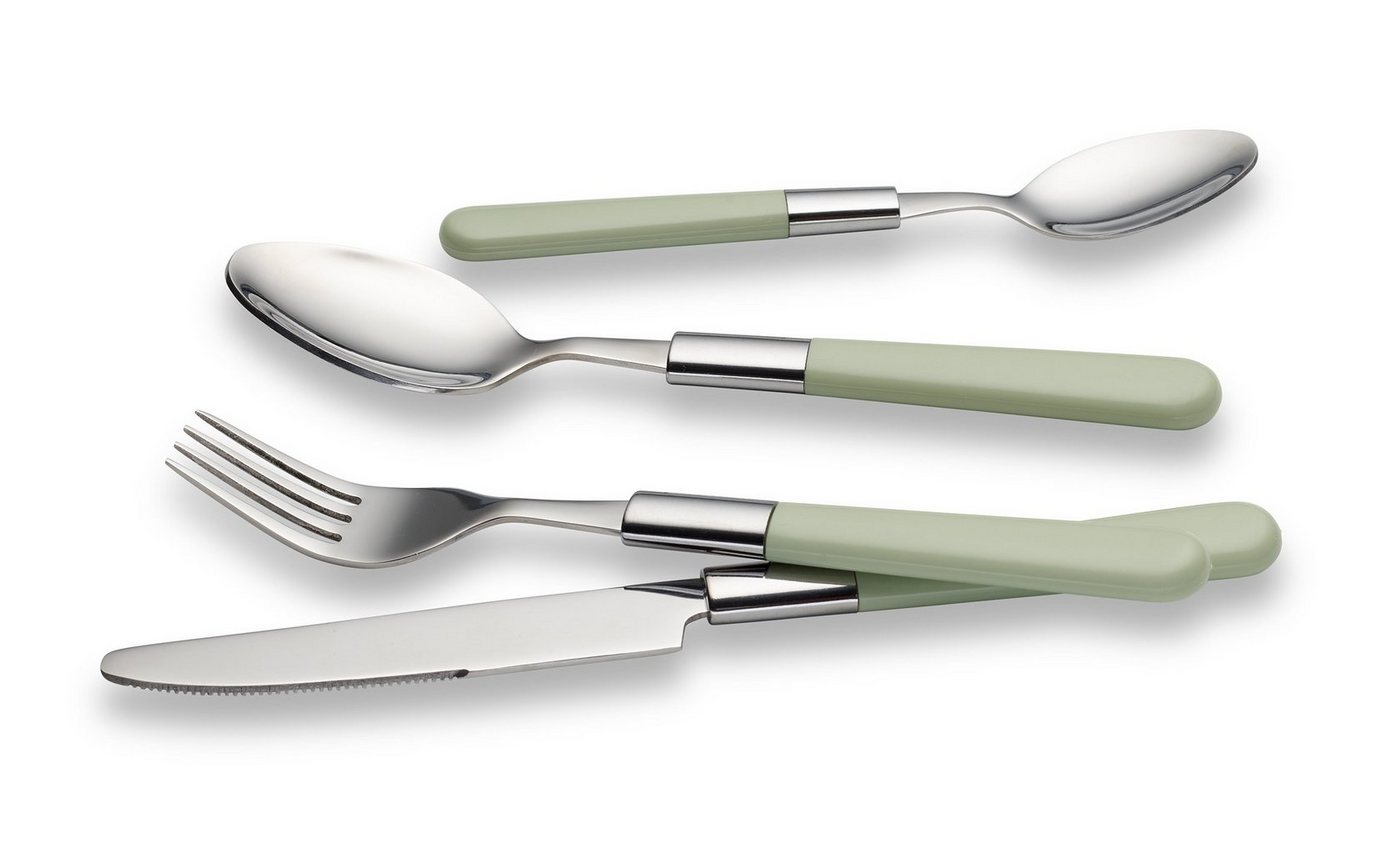 ECHTWERK Besteck-Set Bistro Besteckset 16tlg. (16-tlg), 4 Personen, Edelstahl 18/10, Kunststoff, mit Kunststoffgriffen aus hochwertigem Edelstahl für 4 Personen Bild 4