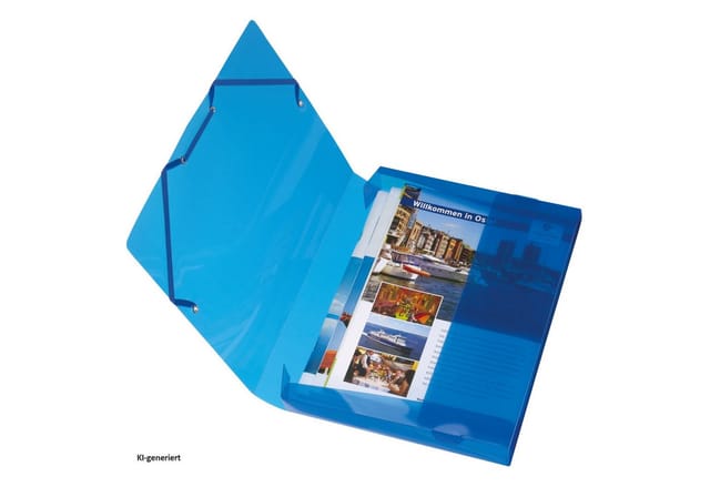 Herlitz Hefter Heftbox A4 1 Stück Blau