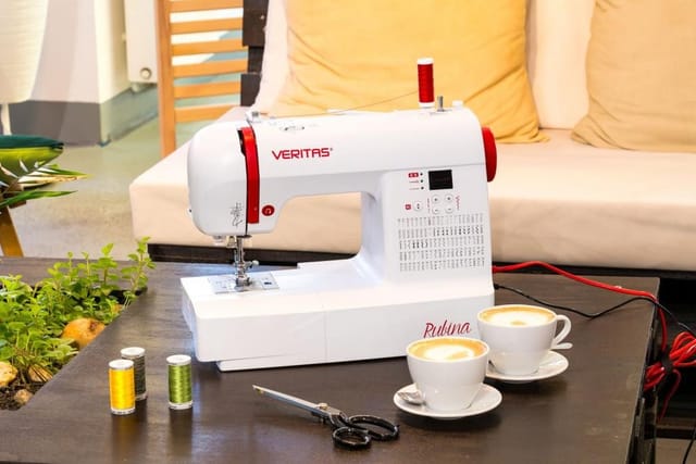 Veritas Computer-Nähmaschine Nähmaschine RUBINA, computergesteuert, 100 Programme, 100 Nähprogramme