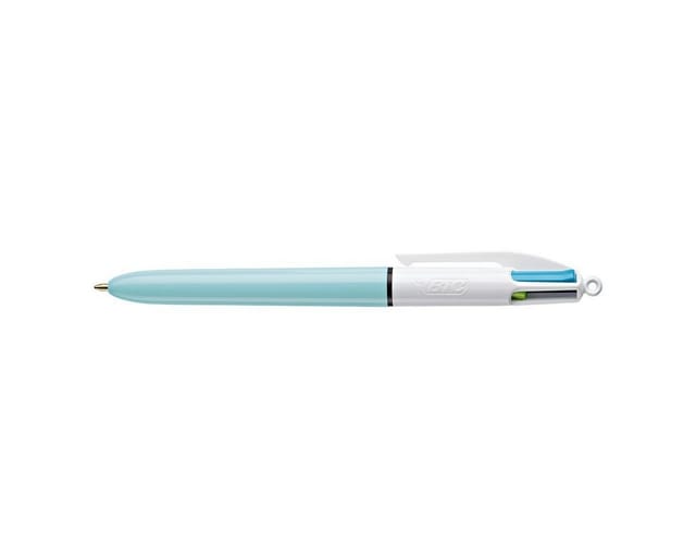 BIC Kugelschreiber 4 Colours Fashion/Fun, 4 Pastellfarben in einem Stift