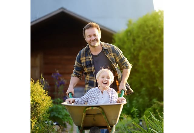 relaxdays Schubkarren-Rad Schubkarrenrad 4.80 4.00-8 mit Achse