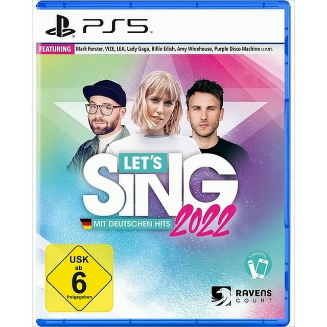 Let's Sing 2022 mit deutschen Hits Playstation 5