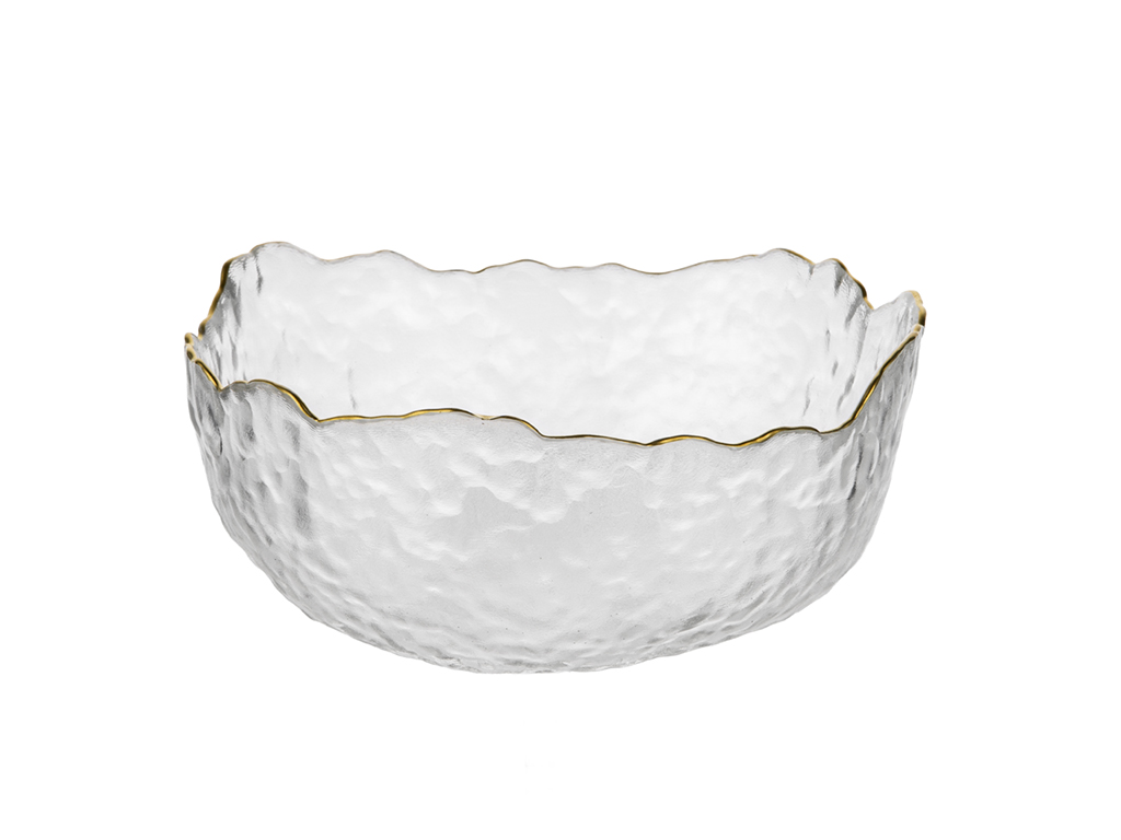 Glassalatschüssel Mit Goldrand, Ellari, 16 Cm