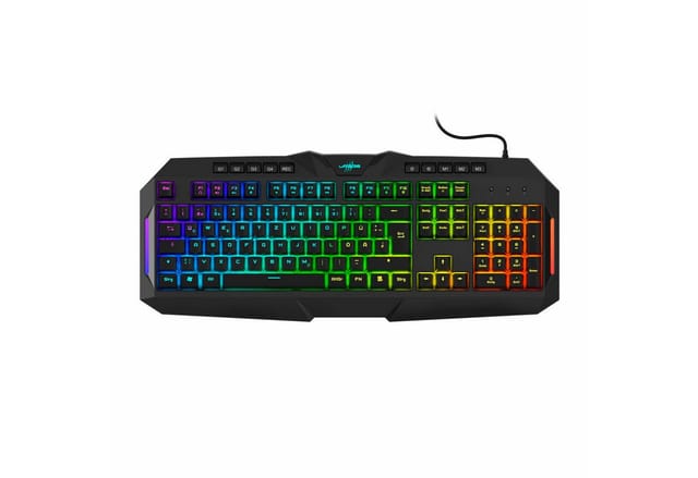 uRage uRage Gaming Keyboard Exodus 700 DE-Layout Gaming-Tastatur (Semi-Mechanical RGB LED Beleuchtung Halb Mechanische Tastatur)
