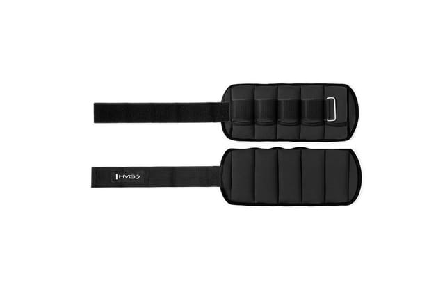 HMS Gewichtsmanschette 2er Set Laufgewichte Trainingsgewichte 0,5kg - 2kg, 5-stufig verstellbar