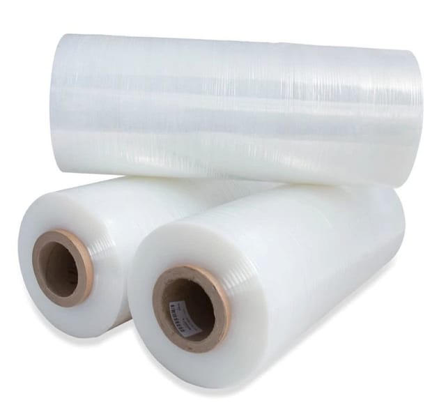 LMG Germany Schutzfolie Stretchfolie 500 mm x 300 m, Kern 76 mm, 20 Micron, 40% Metalocene, Reißfestigkeit, hohe Dehnbarkeit, umweltfreundlich, transparente Folie