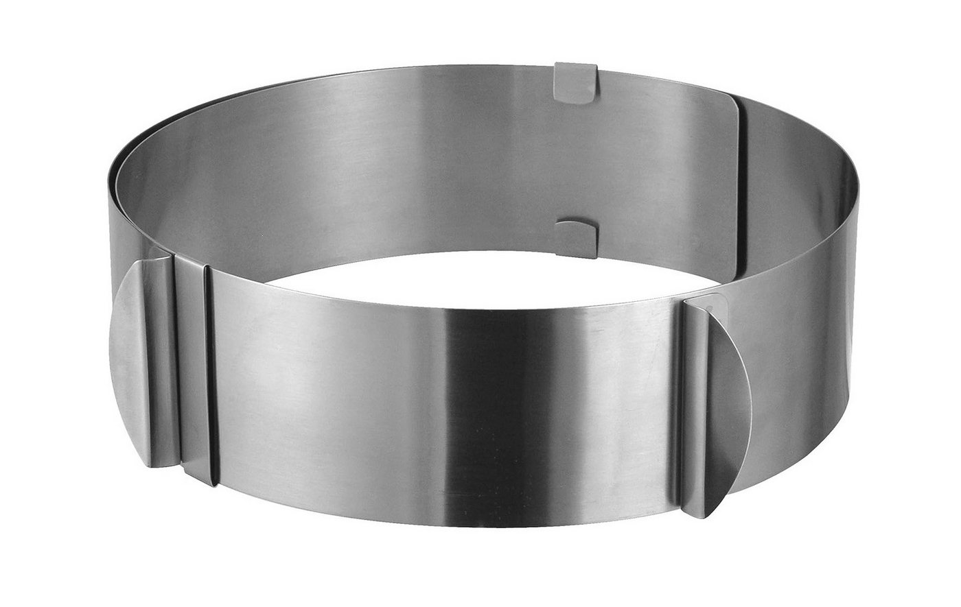 HI Tortenring Tortenring Ø16- Ø30cm verstellbar perfekt für Schichttorten Höhe