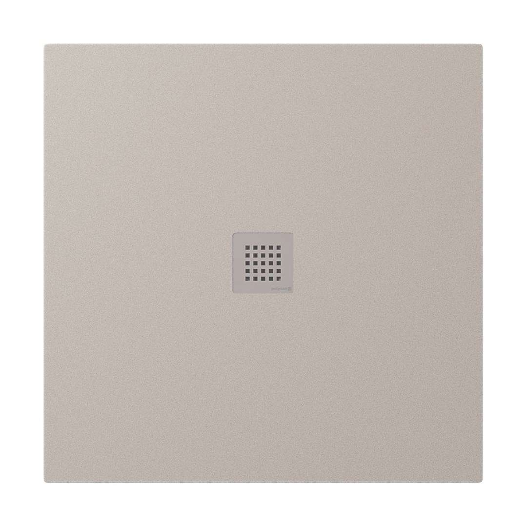 Polysan Tre - Neca Duschwanne 90x90 Cm, Mattbeige 84300.81