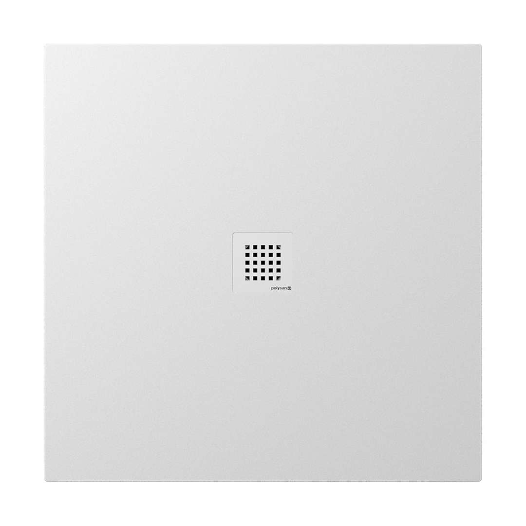 Polysan Tre - Duschwanne Neca 90 X 90 Cm, Mattweiß 84300.11