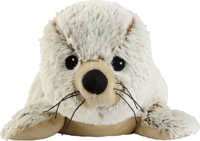 Warmies® Wärmekissen Warmies Wärmetier Robbe Mikrowelle/Ofen, (Wärmekuscheltier)