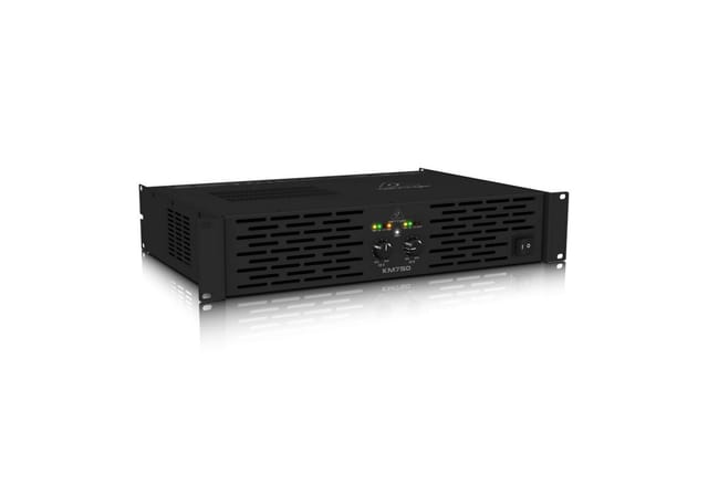 Behringer Endverstärker (KM 750 750W Stereo Power Amplifier - 2-Kanal Endstufe)