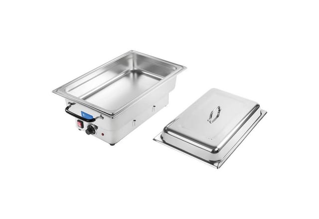 Royal Catering Speisenwärmer Chafing Dish GN 1/1 Behälter 100 mm 13L Warmhaltebehälter 1600W Buffet
