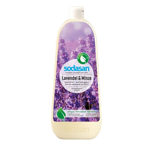 Sodasan Spülmittel - Lavendel & Minze 1L Geschirrspülmittel