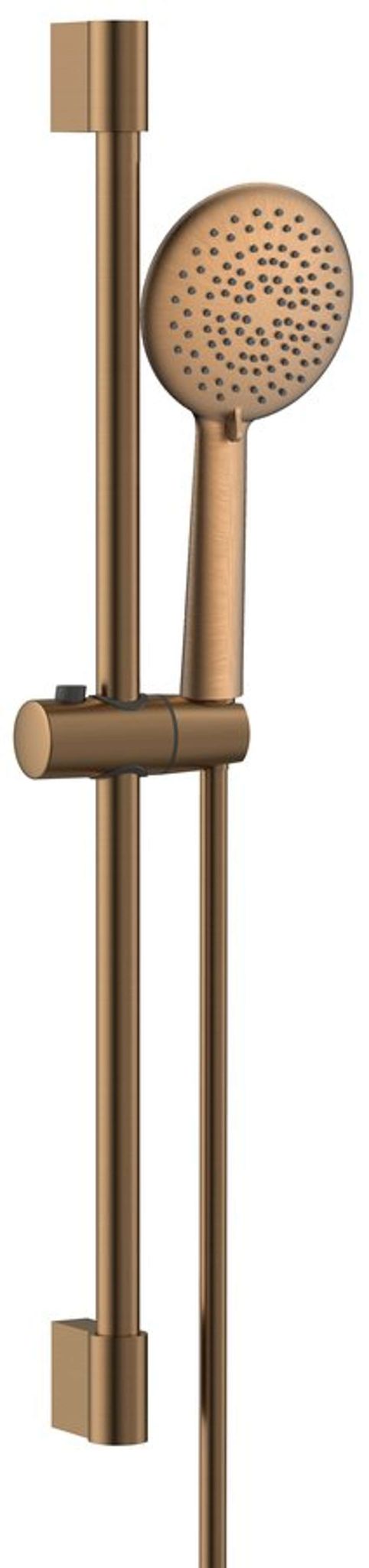 Sapho - Set Aus Handbrause, Duschstange Und Schlauch, Kupfer Matt Sc715pg
