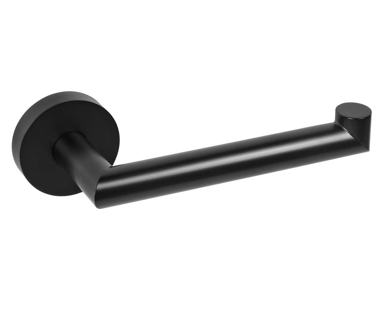 Sapho X-round - Toilettenpapierhalter, Schwarz Matt Xr703b