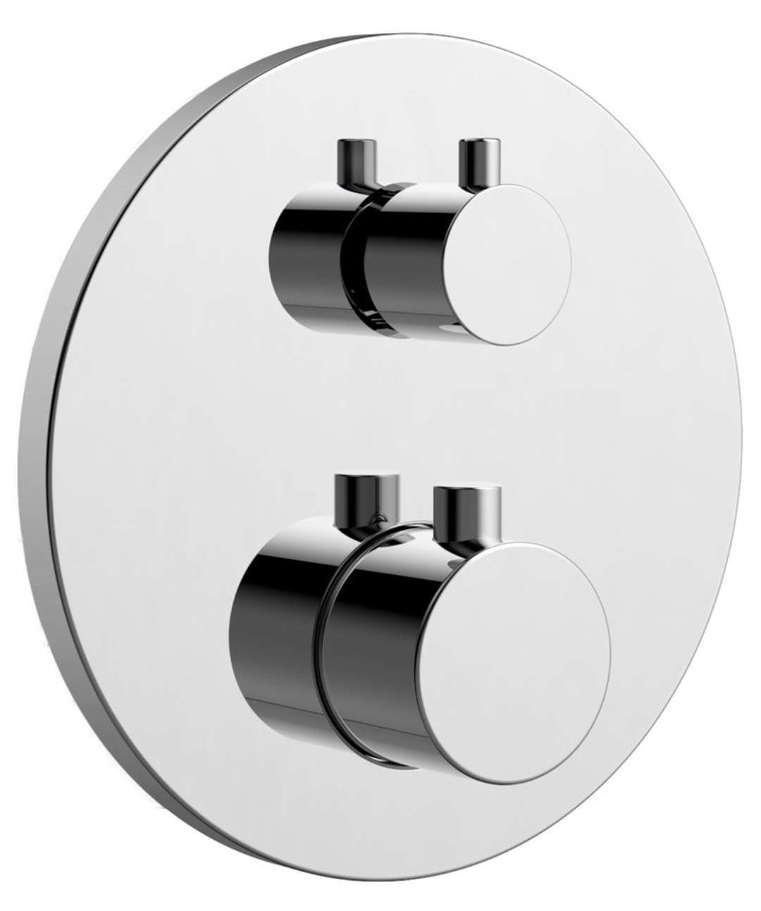 Sapho - Thermostatische Unterputzarmatur, Einbaugehäuse, Für 2 Verbraucher, Chrom Rh396