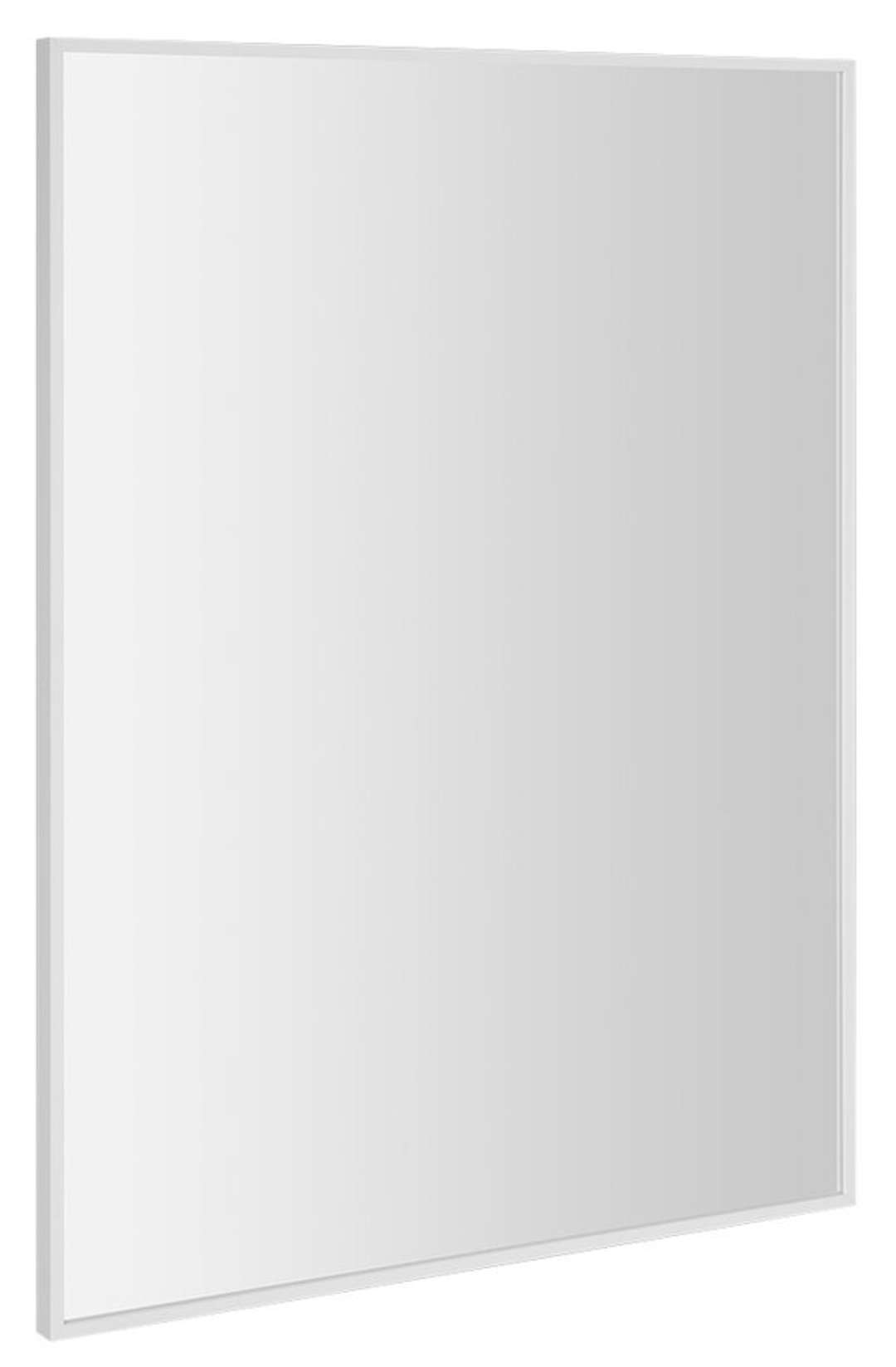 Sapho Notion - Slim Spiegel Im Rahmen 60x80 Cm, Mattweiß Nt860w