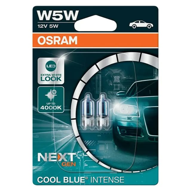 Osram KFZ-Ersatzleuchte Osram Signallampe W5W Cool Blue Intense Next Gen