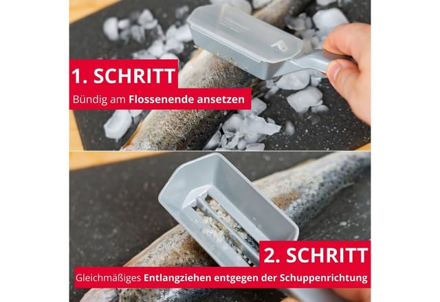 WESTMARK Fischbesteck »Scalex«, Entschupper, Aluminium