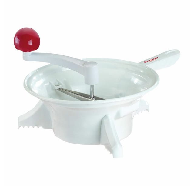 WESTMARK Küchensieb Passiermaschine, ø 23 cm, hochwertiger Kunststoff/Rostfreier Edelstahl, ABS