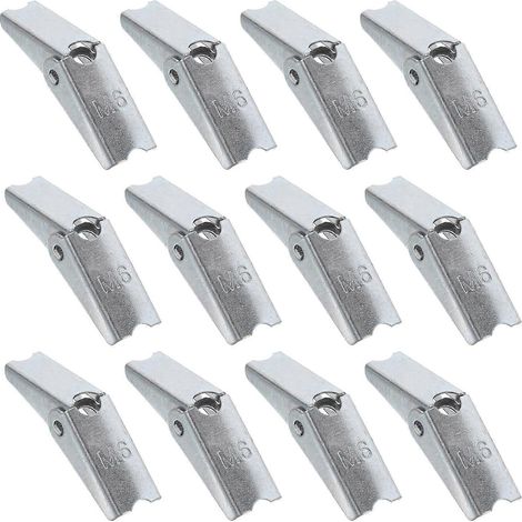 12 Kippdübel, Flügelanker, Trockenbaubefestigungen Für Schwere Gegenstände – 5,50 X 1,70 X 1,60 Cm