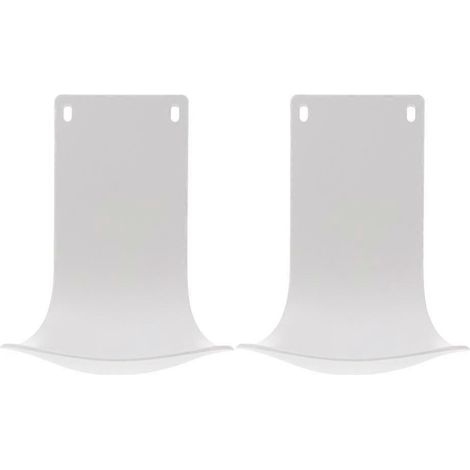 Set Mit 2 Kunststoff-auffangschalen Für Sprühnebel, Tropfschalen, Wandmontage – 18,50 X 13,50 X 9,00 Cm – Weiß