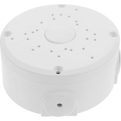 Anschlussdose Für Kameras, Halterung Für Sicherheitskameras, Große Kabelverlegedose – 12 X 12 X 5,2 Cm – Weiß
