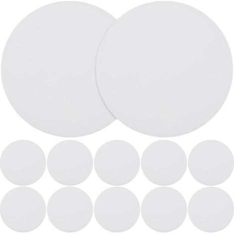 Packung Mit 20 Ersatzdiffusorplatten Für Einbaustrahler, Schirmplatten – 6,90 X 6,90 X 0,10 Cm – Weiß