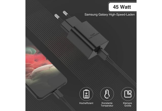 neue dawn 45W USB C Ladegerät für Samsung S26 S26+ S25 S24/S23/S22 Serie/A36/Tab USB-Ladegerät (für S26 S25 Ultra/S24 Ultra/S23 Ultra/ S22 Ultra/S25+/S24+/S23+/S22+, für Tab S11/11 Ultra/S10/S10 FE/S10 FE+/S10+/S10 Ultra/S9/S9+/S9 Ultra)