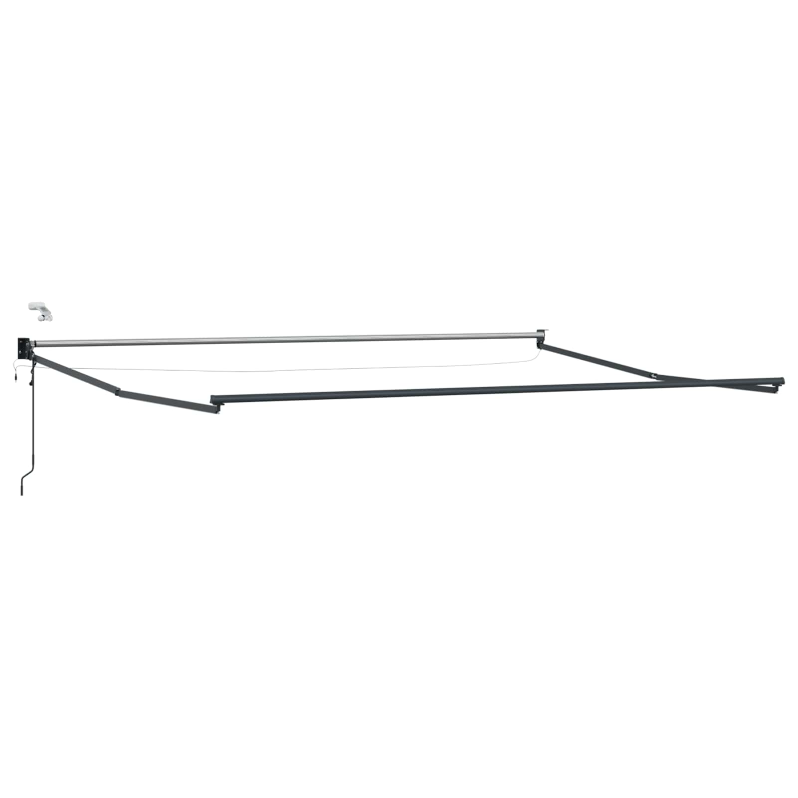 Maison Exclusive - Electric Awning Frame With Led And Wind Sensor