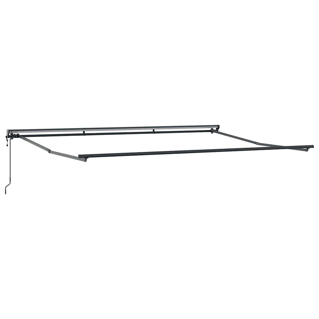 Maison Exclusive - Motorized Cassette Awning Frame 4,5 × 3 M Anth