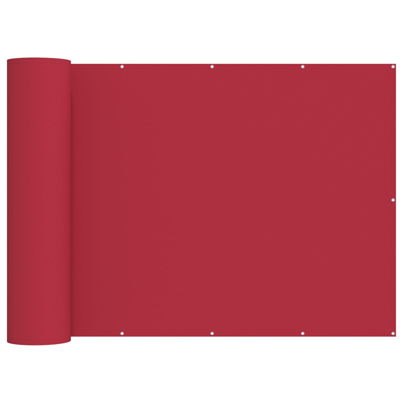 Maison Exclusive - Balkon Sichtschutz 180 X 1000 Cm Polyester Rot