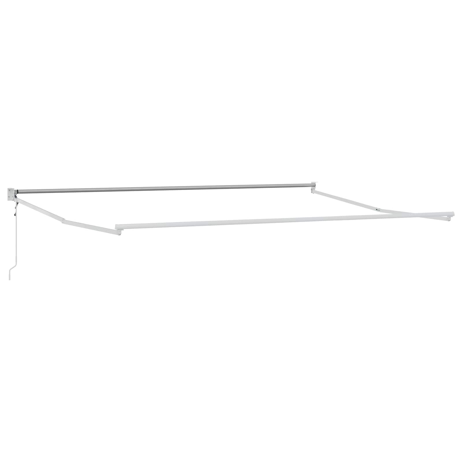 Maison Exclusive - Electric Awning Frame 4 X 2 M Weiß Powder-coat