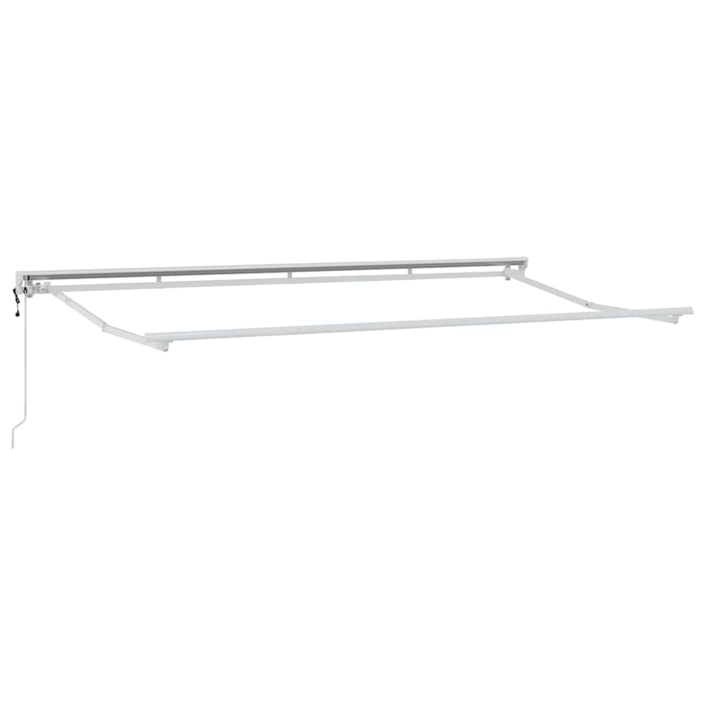 Maison Exclusive - Motorized Cassette Awning Frame 4 X 2 M Weiß S