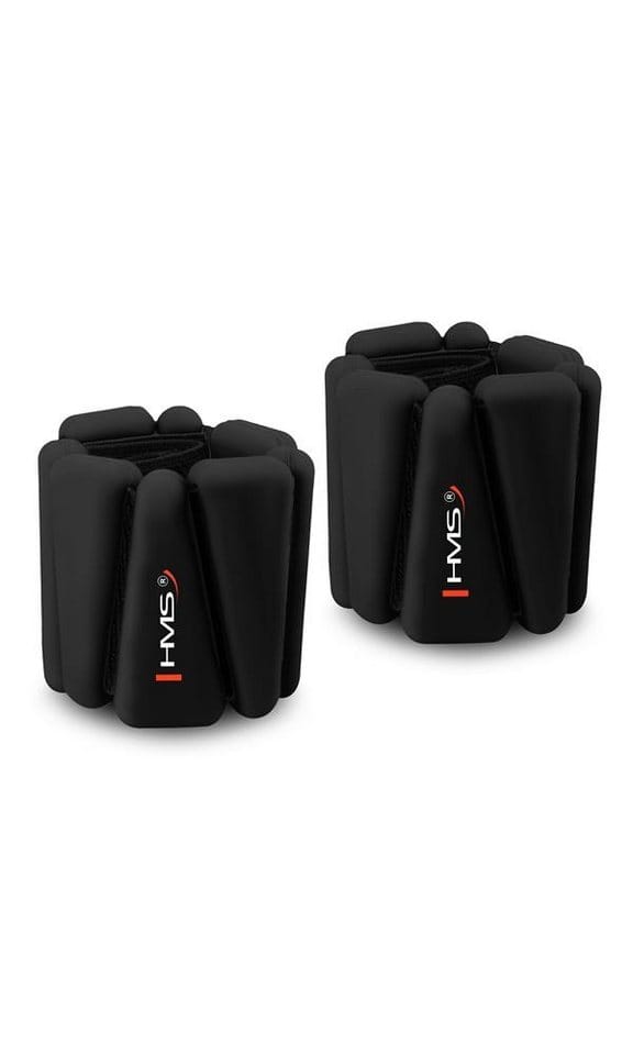 HMS Gewichtsmanschette 2x Gewichte für Handgelenk oder Knöchel Trainingsgewichte 0,5kg