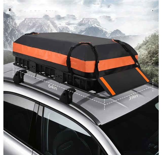 GarveeMore Dachträger Dach Rack Cargo Korb Wasserdichte Ladetasche Universal Rack Carrier