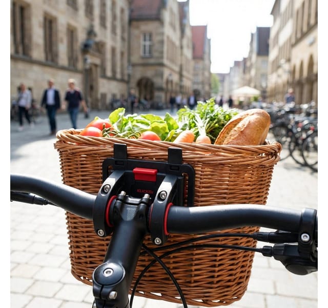 KlickFix Fahrradtasche Lenkeradapter universal Zubehör für Fahrräder