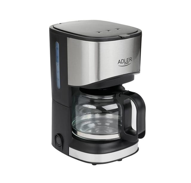 Adler Filterkaffeemaschine, Kaffeemaschine, 0,7 L, 550 Watt, Filter, Filterkasten