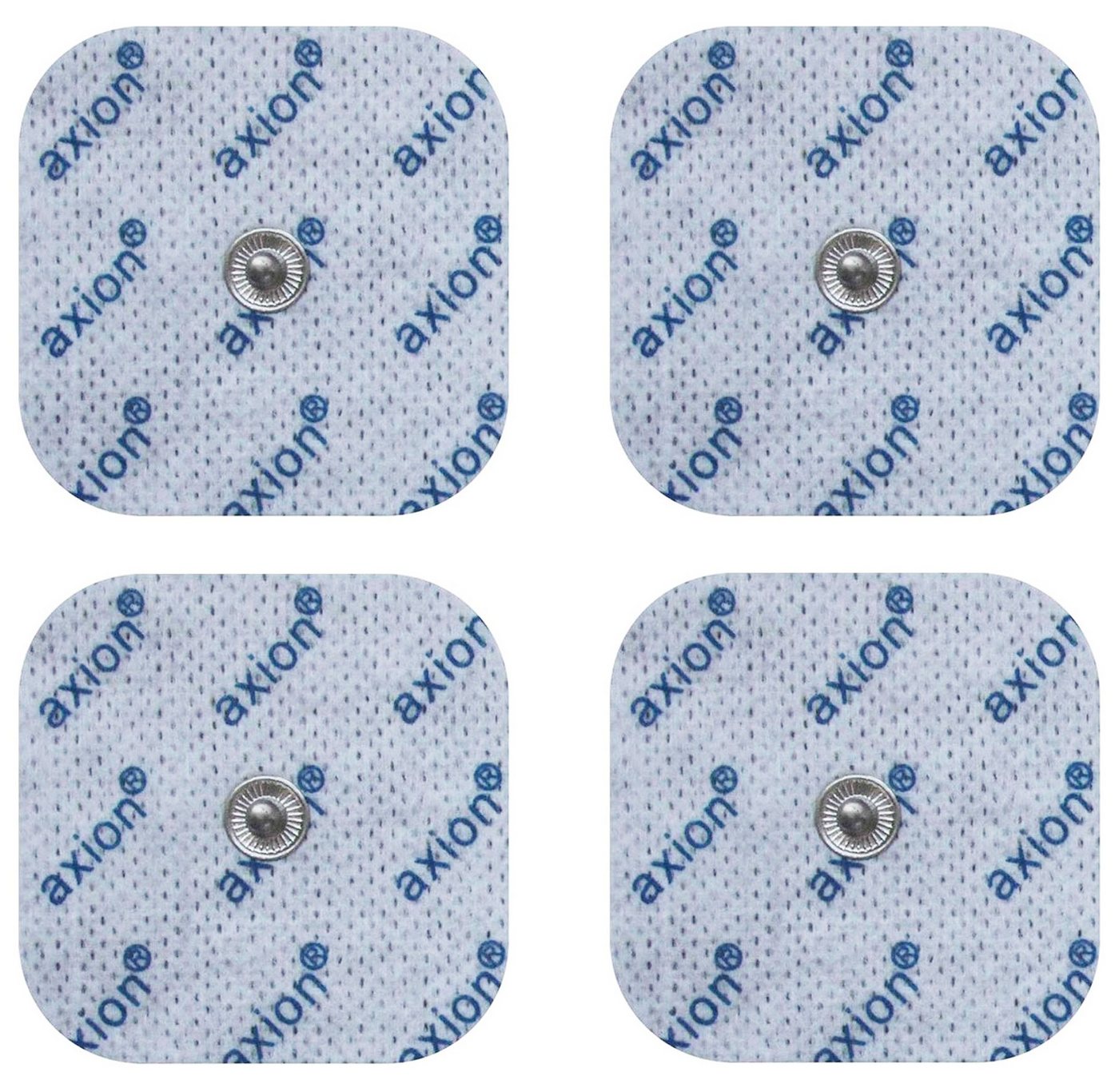 Axion Elektrodenpads passend zu Sanitas, Beurer - 5x5cm, 3.5mm Druckknopfanschluss, 4 St.,selbstklebende TENS EMS Elektroden für TENS EMS Geräte Bild 4