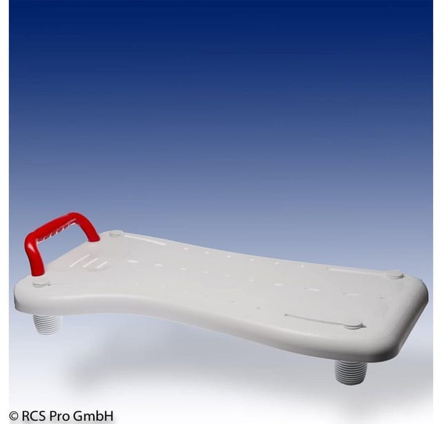Drive Medical Badewannenbrett Badewannenbrett Benny bis 150 kg Badebrett Wannenauflage Wannensitz, belastbar bis 150,00 kg, Länge 68/73 cm, Verstellbar (Wannenbreite innen): 40-63cm/ 43-68cm
