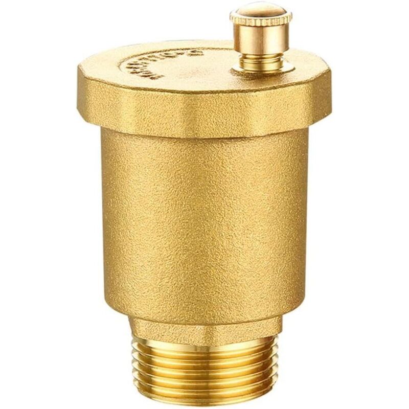 1 Automatisches Belüftungsventil Aus Messing Mit Außengewinde Für Heizkessel, Heizkörper, Solarwarmwasserbereiter, Wassertank (dn20 1,9 Cm)