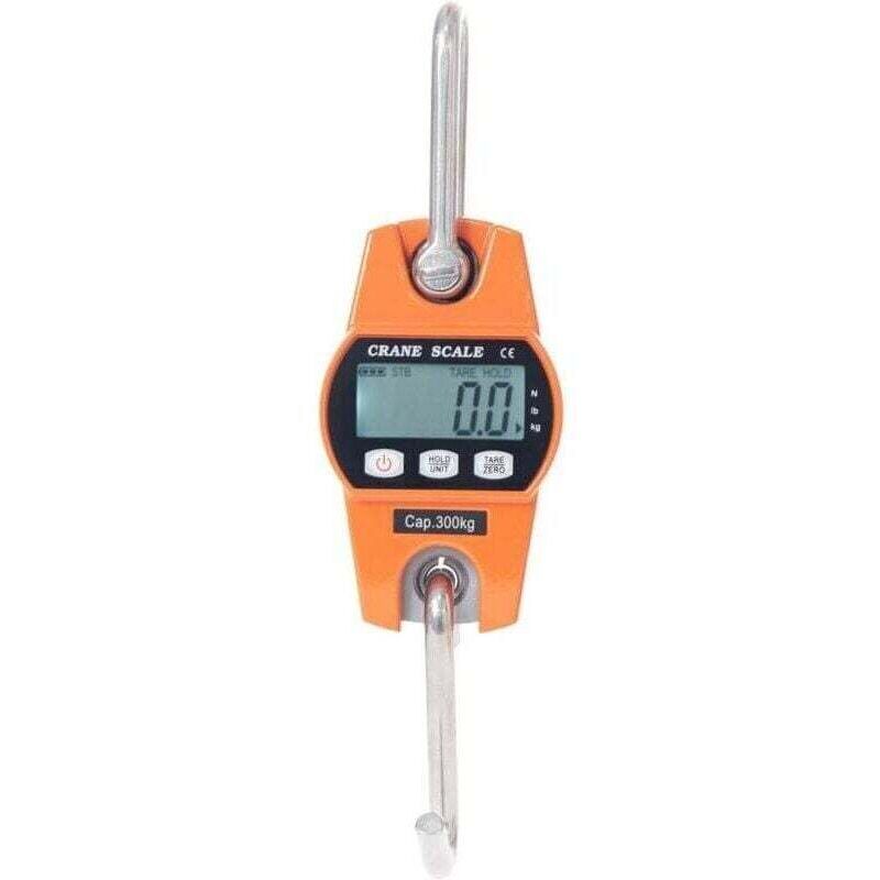 Peson Elektronische 300kg Hängewaage Dynamometer Lcd Industrielle Hakenwaage Wiegegerät 300kg/600lbs