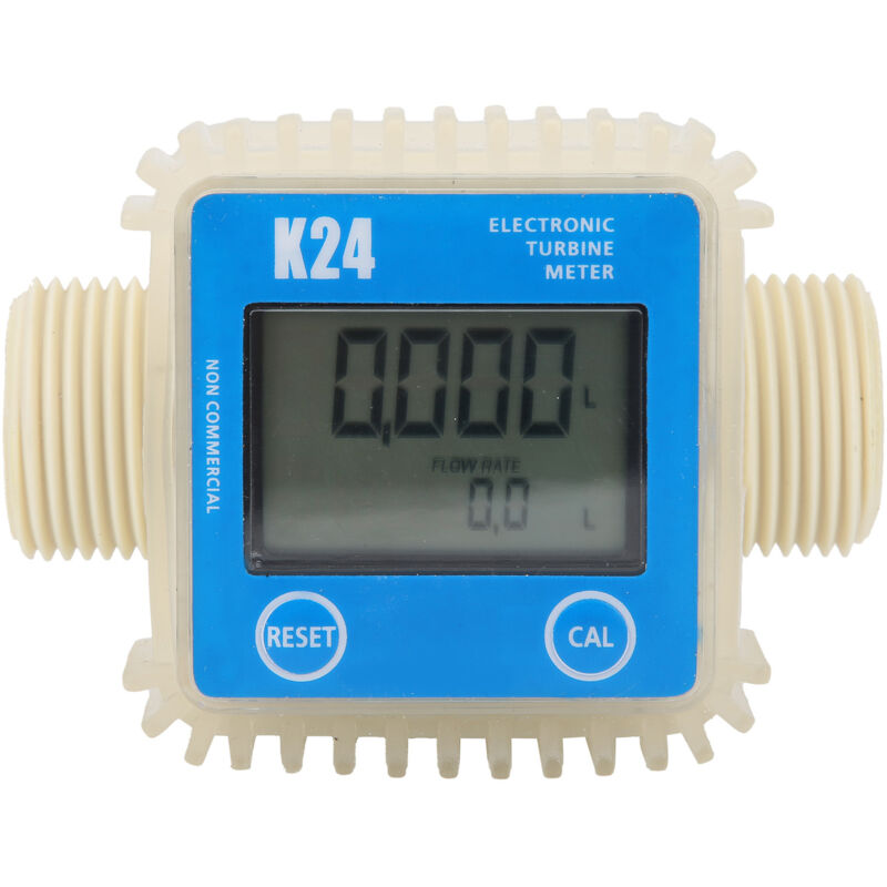 Digitaler Turbinendurchflussmesser, Kraftstoffpumpe, Chemikalien, Benzin-messgerät, K24, 1 Zoll