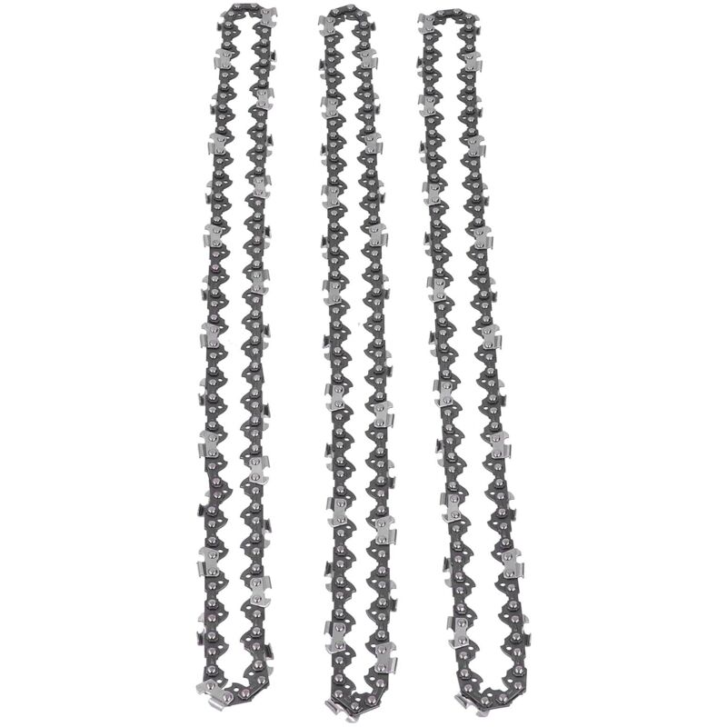 Kettensägekette, 3 Stück, Universell Passend, Teilung 3/8 Zoll, 1,3 Mm, Mittlere Führungszahndicke Für Handwerker, 16 Zoll, 56dl