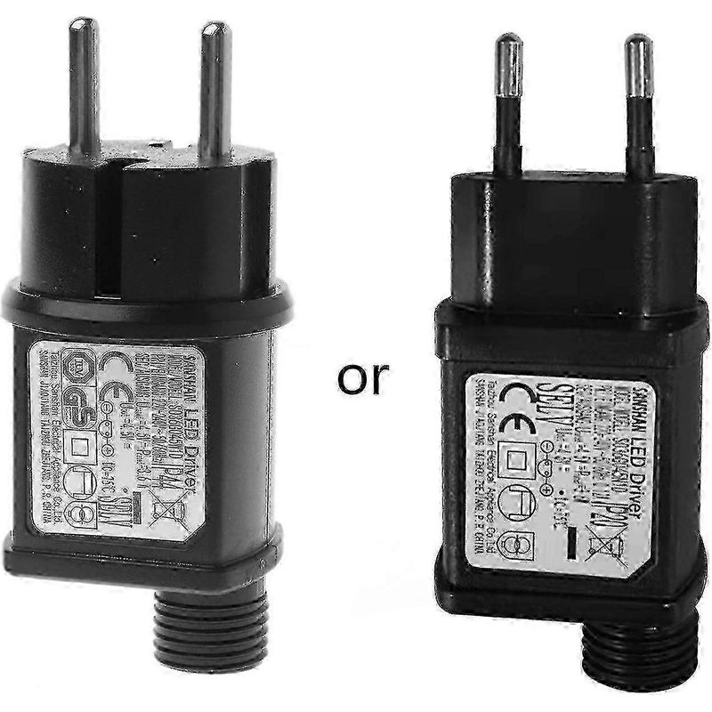 Wasserdichter Niederspannungstransformator Mit Led-stecker, Kompatibel Mit Weihnachtsbeleuchtung