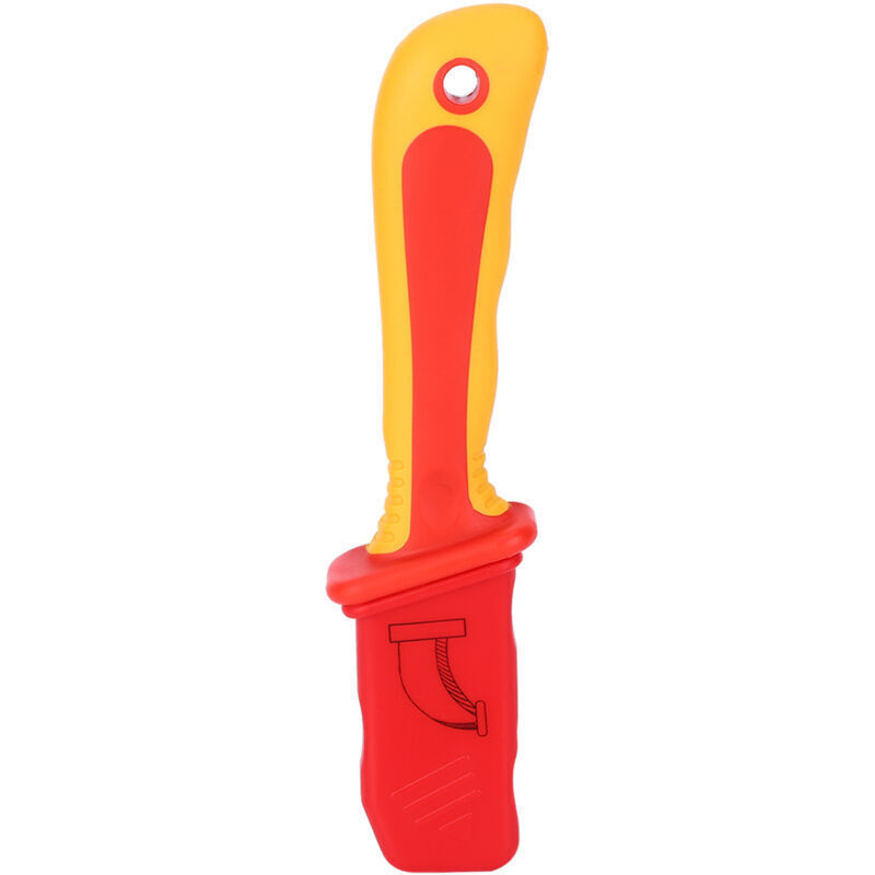 Abisoliermesser 1000v, Elektriker-isolationsmesser, Abisoliermesser Mit Edelstahlklinge, Nichtmagnetisches Kabelschneidewerkzeug Nach Iec60900